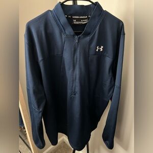 Under Armour UA ColdGear 1/2 Zip Fleece Pullover Men's Size XL